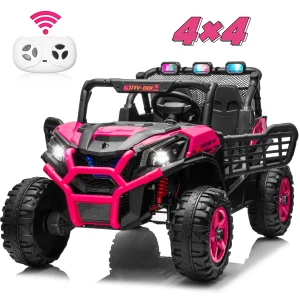 24V XL 2 Seater Ride  for Girls, 2WD/4WD