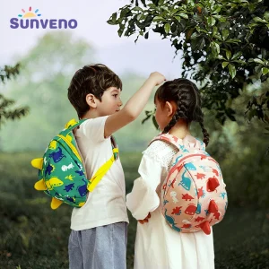 Dinosaur Kids Backpack With Safety Harness